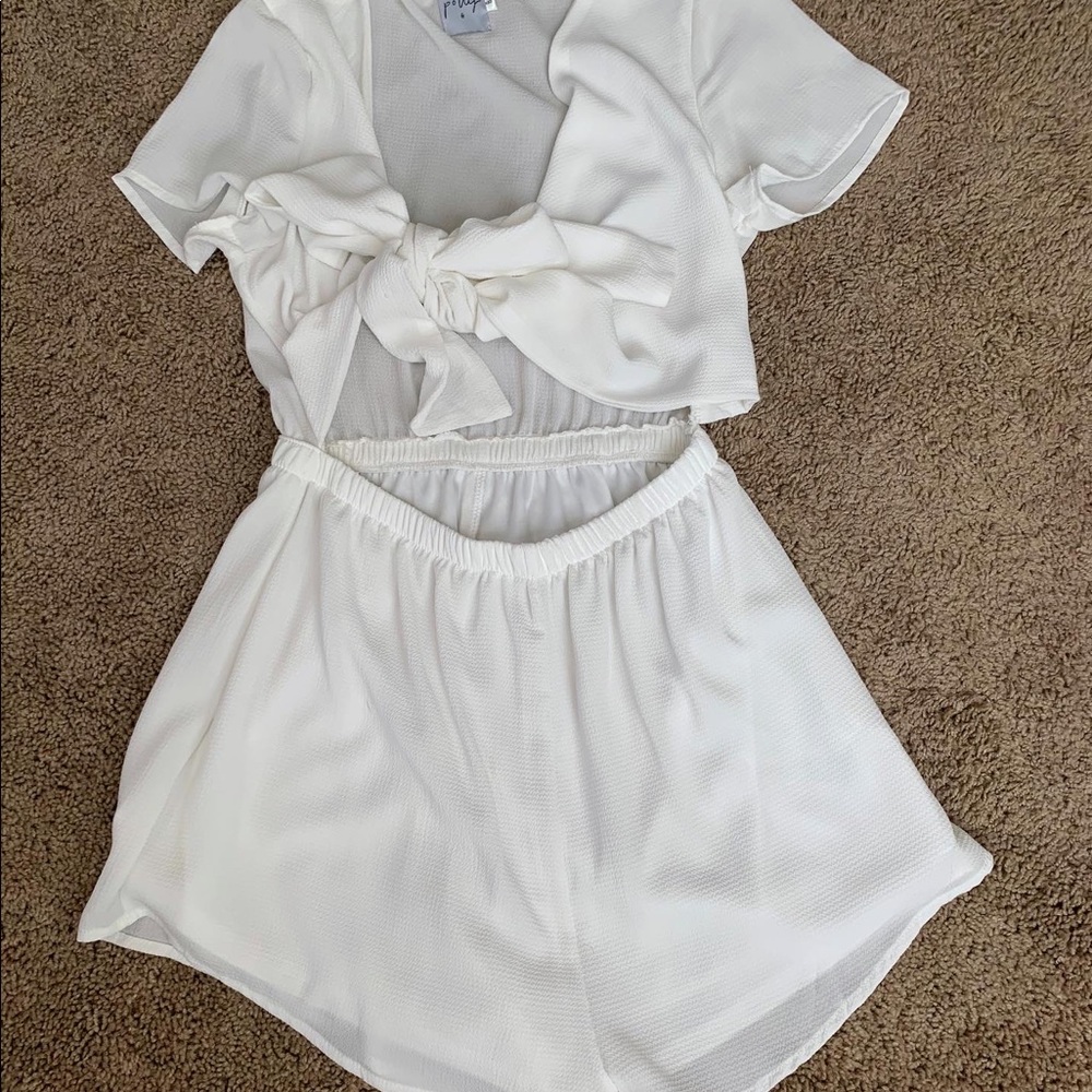 Princess Polly White Romper - Picture 5 of 7